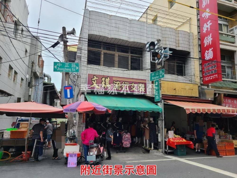 中正商圈大面寬雙店住