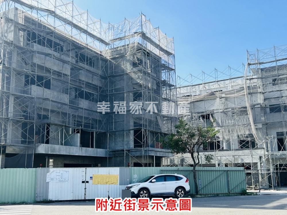 佳南路大面寬金三角建地