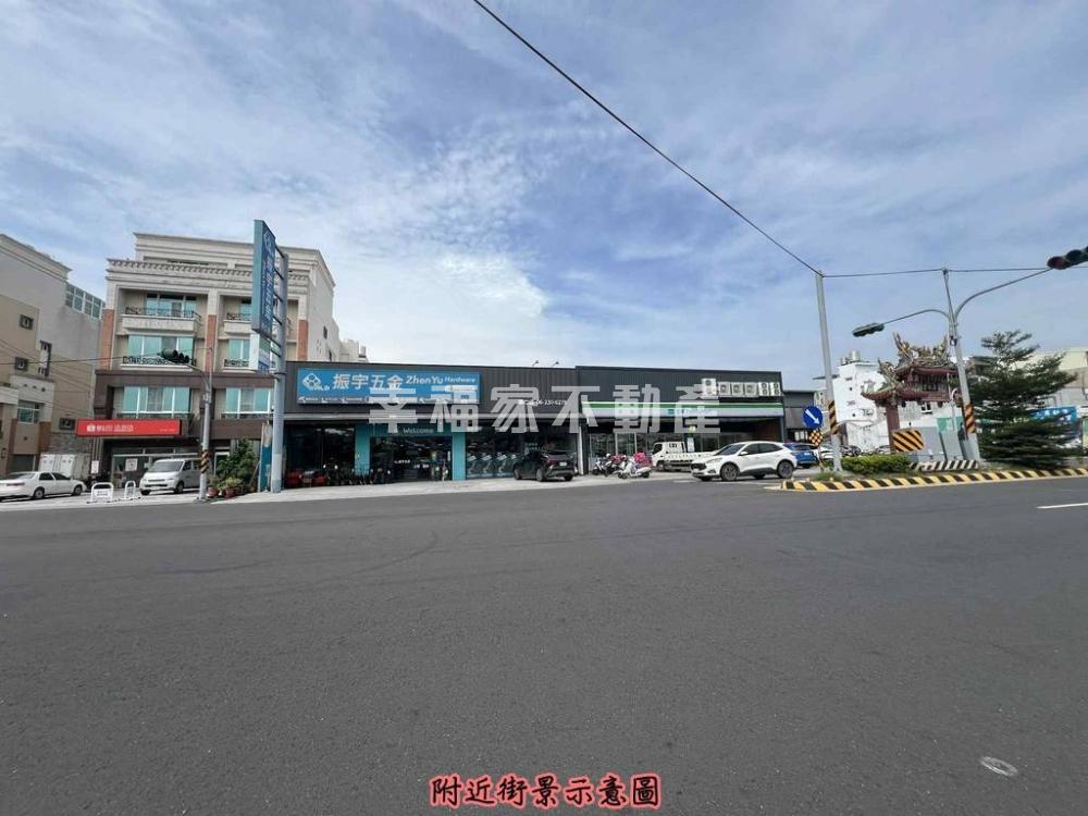 歸仁大面寬三角窗持分建地