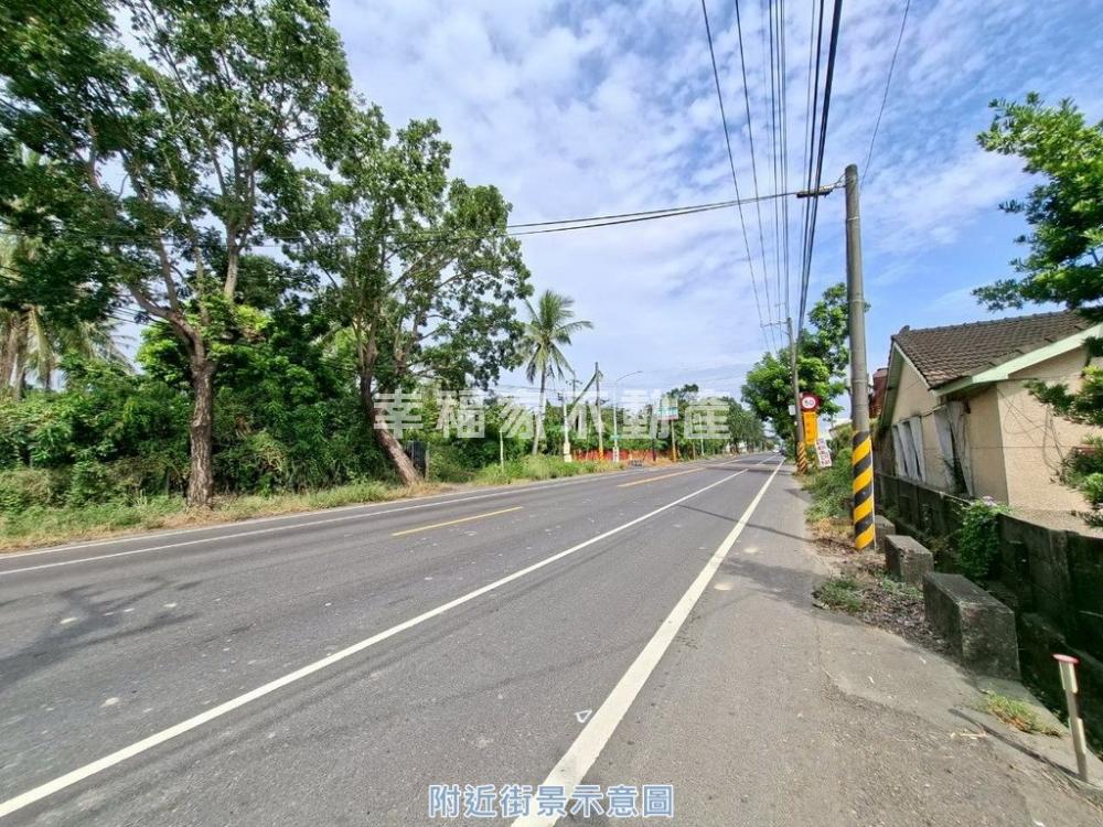 歸仁和順路稀有大面寬農地