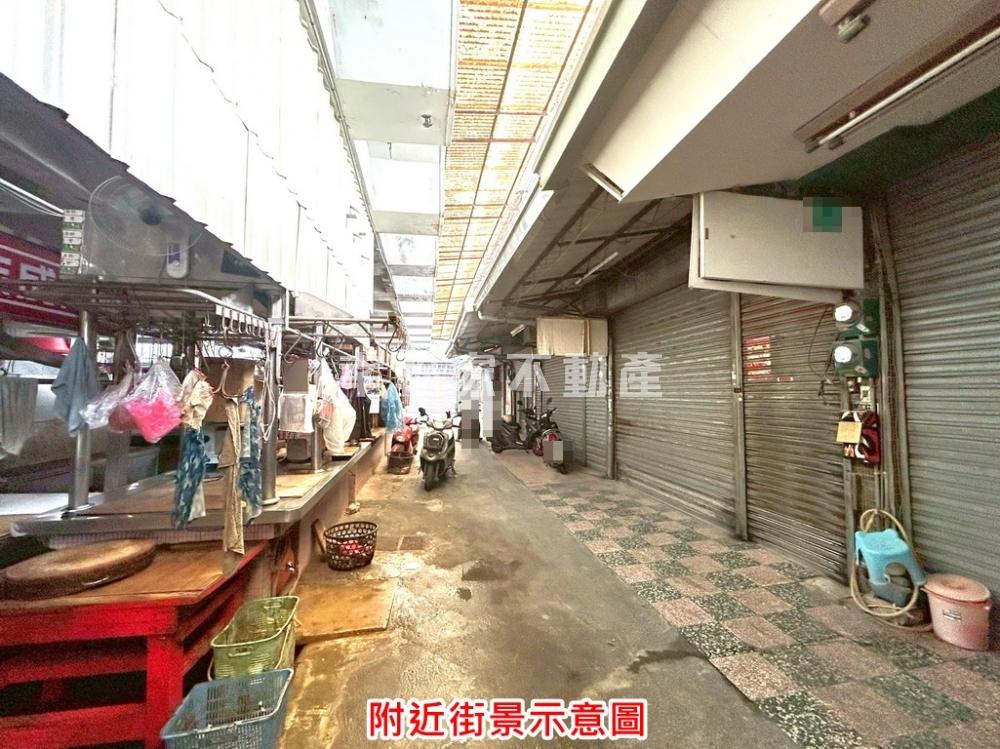 東區大同市場內稀有店面透天