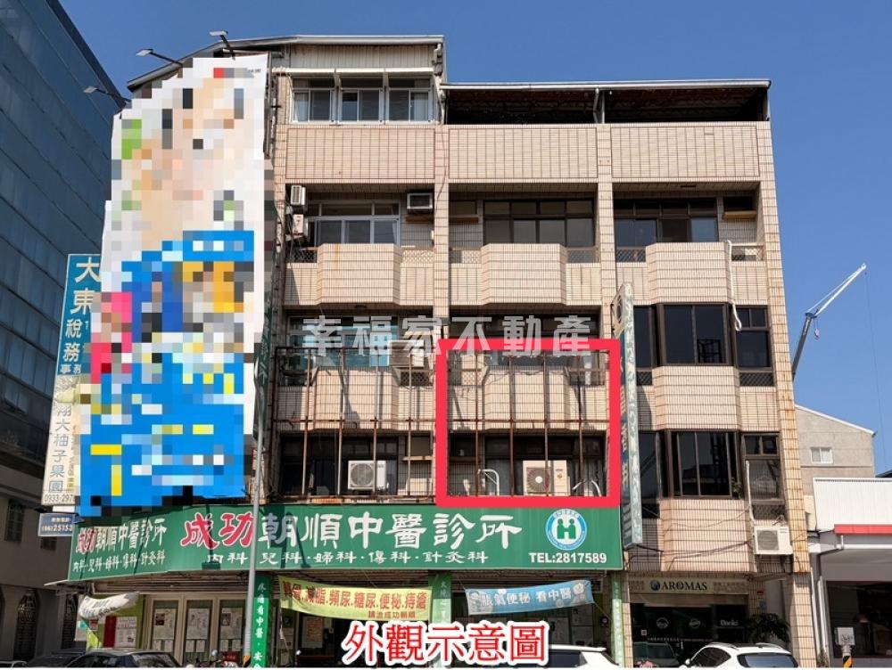 (租)面西門路四段醒目廣告牆