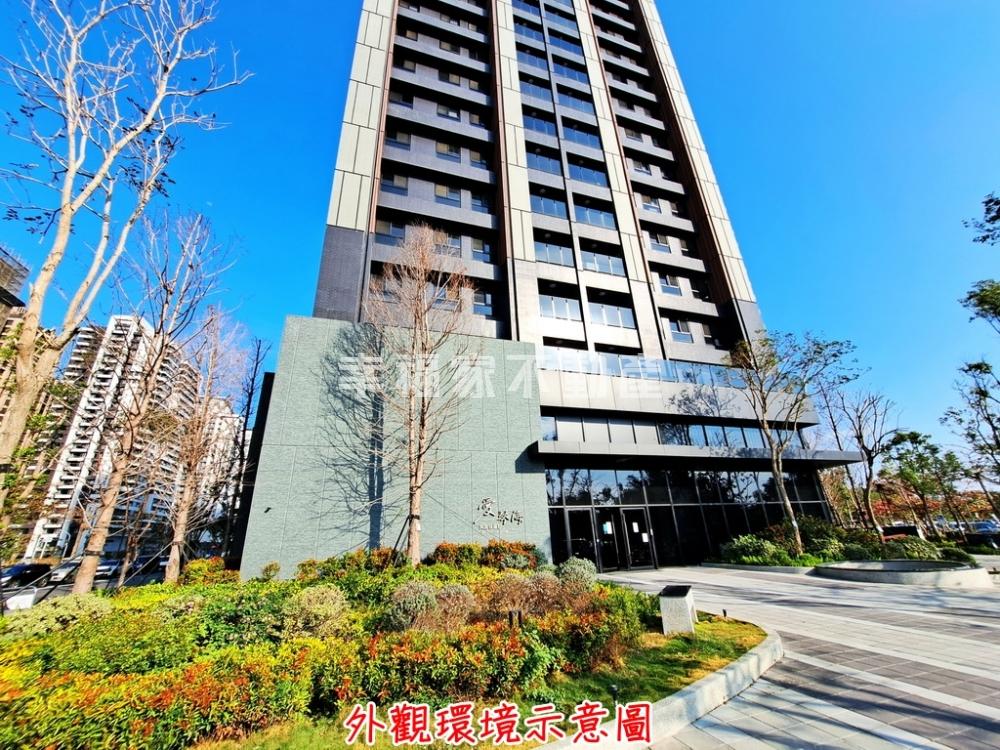 愛琴海寧靜中庭景觀三房平車