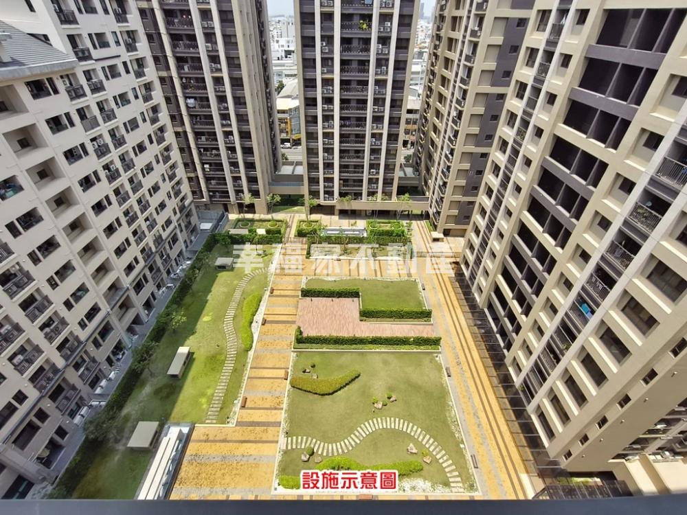 城心次頂樓精裝二房平面車位