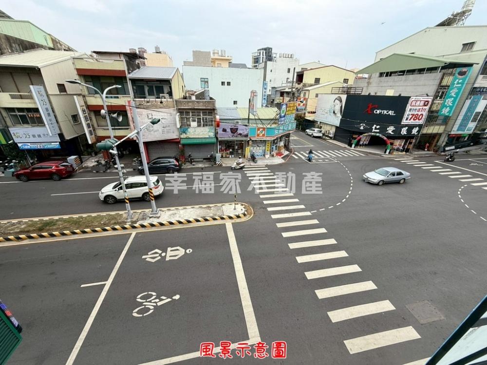 歸仁圓環商圈店面透天