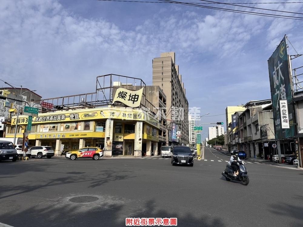 (租)小北商圈三角窗大坪數店面