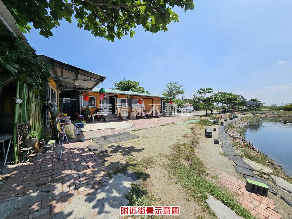 將軍綠意盎然休閒漁池