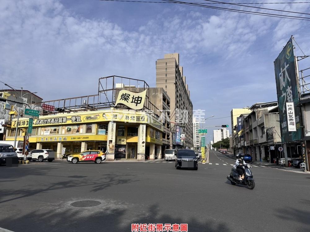 (租)小北商圈三角窗大坪數店面