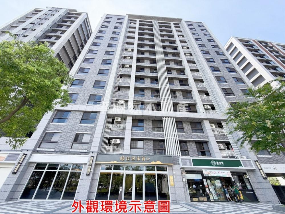 近商60輕齡質感大兩房平車