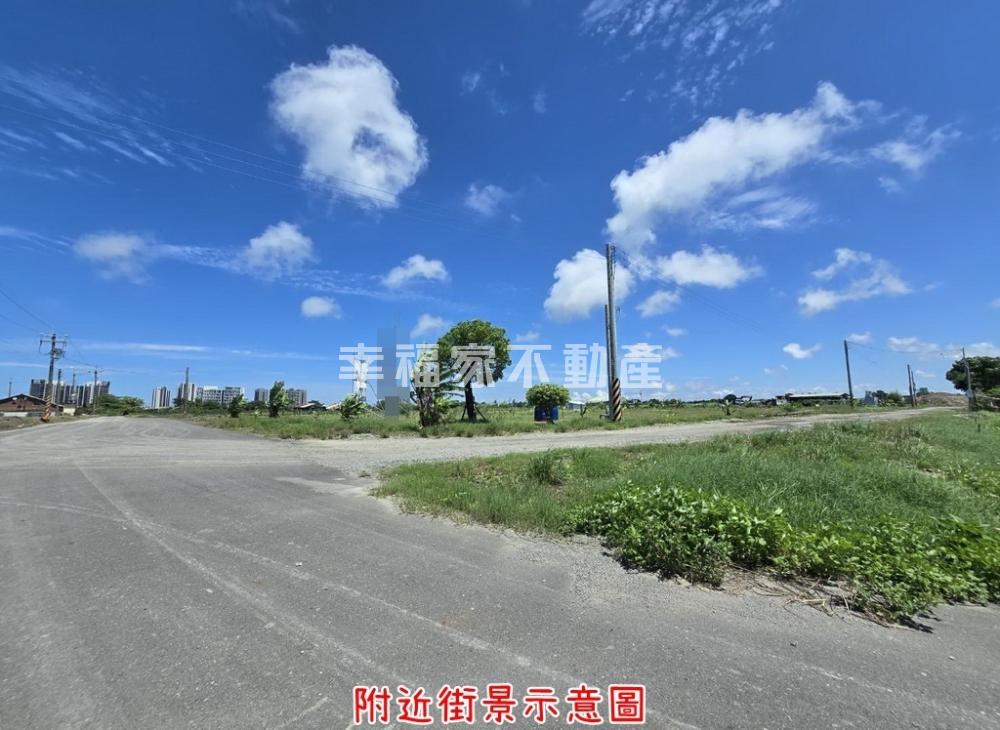 仁德中正西路靜巷角窗農地