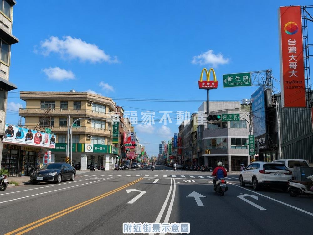 佳里新生路15米路黃金店面