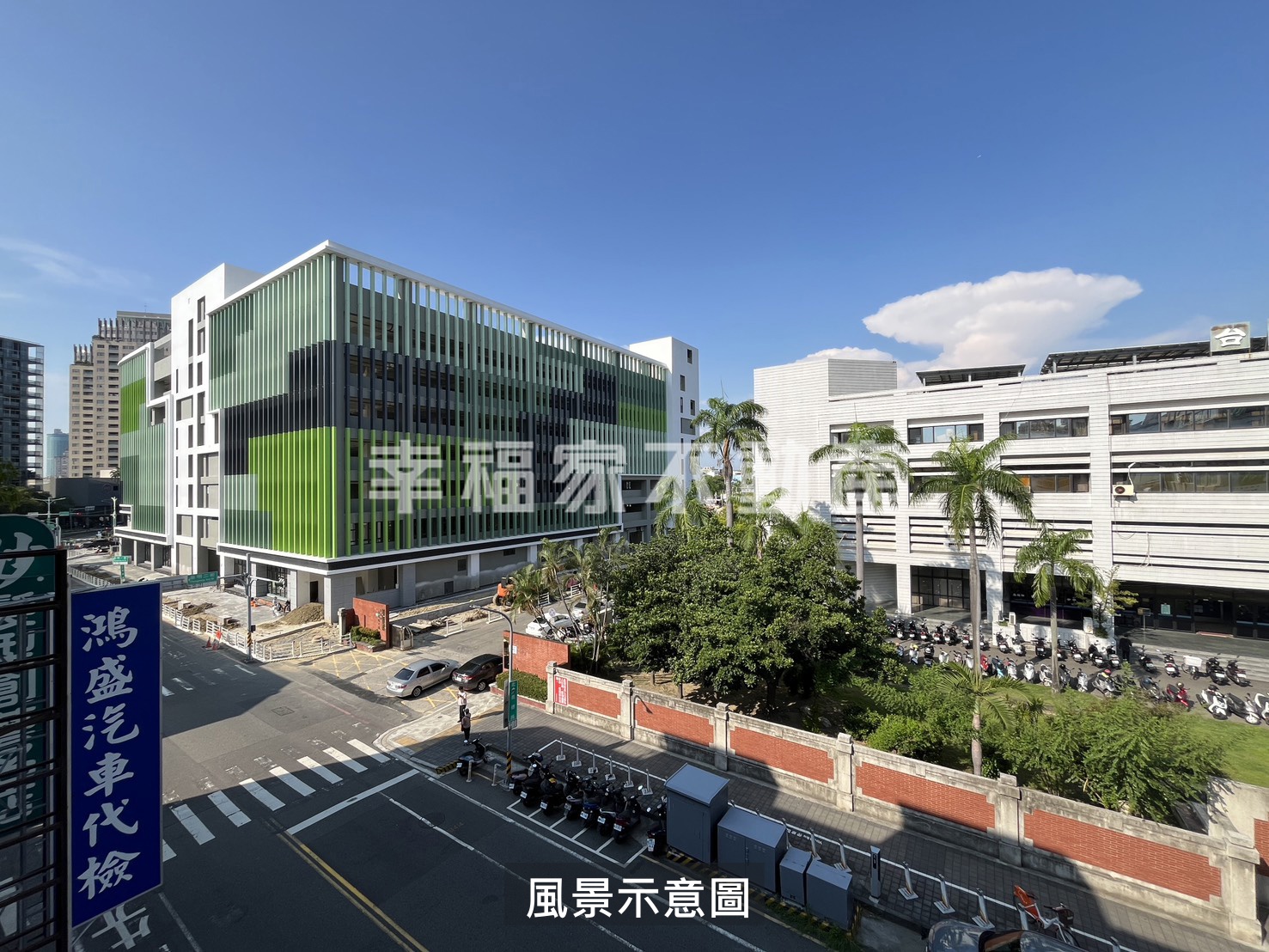 崇德路林森立體停車場旁店面