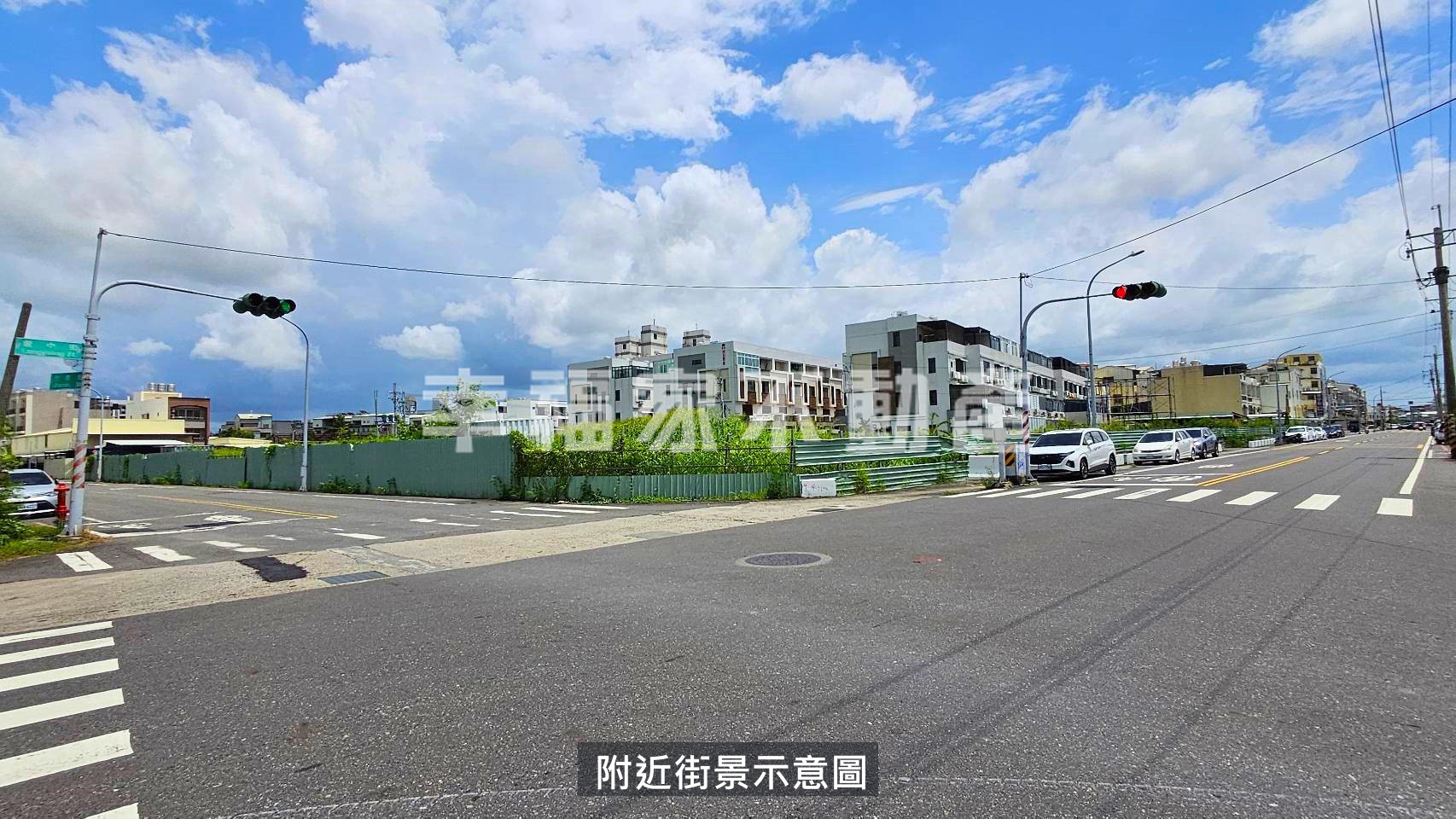 永康千坪四面臨路美建地