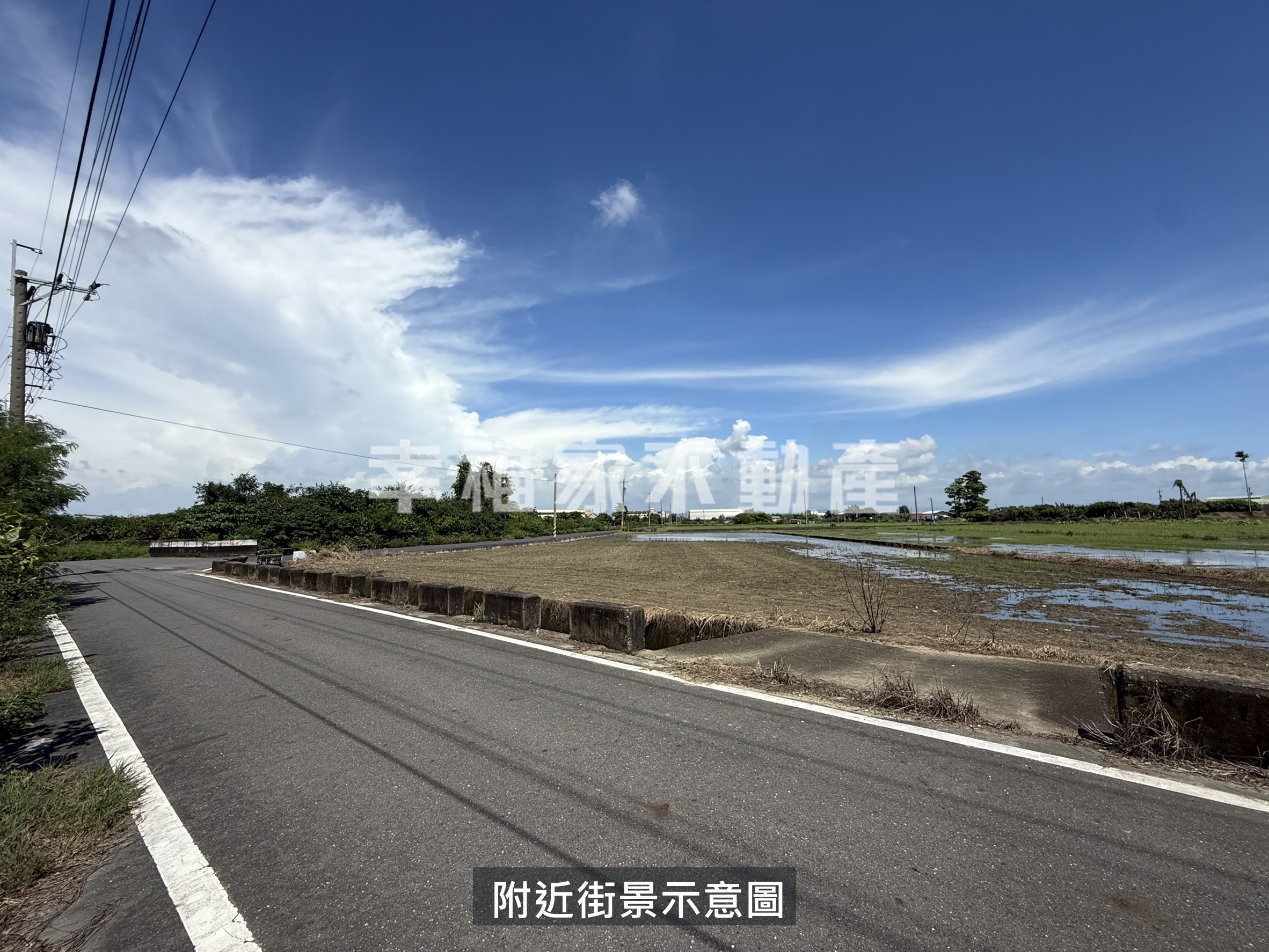 學甲大灣田園角窗美農地
