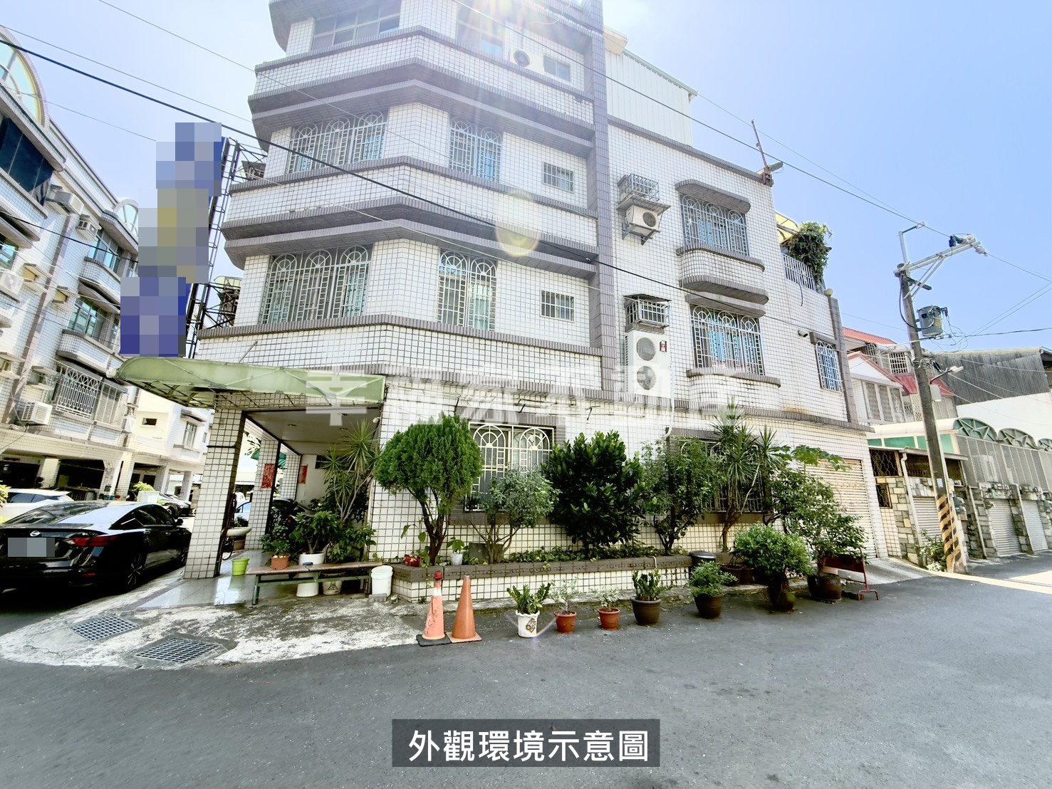 仁德近東區邊間三角窗透天