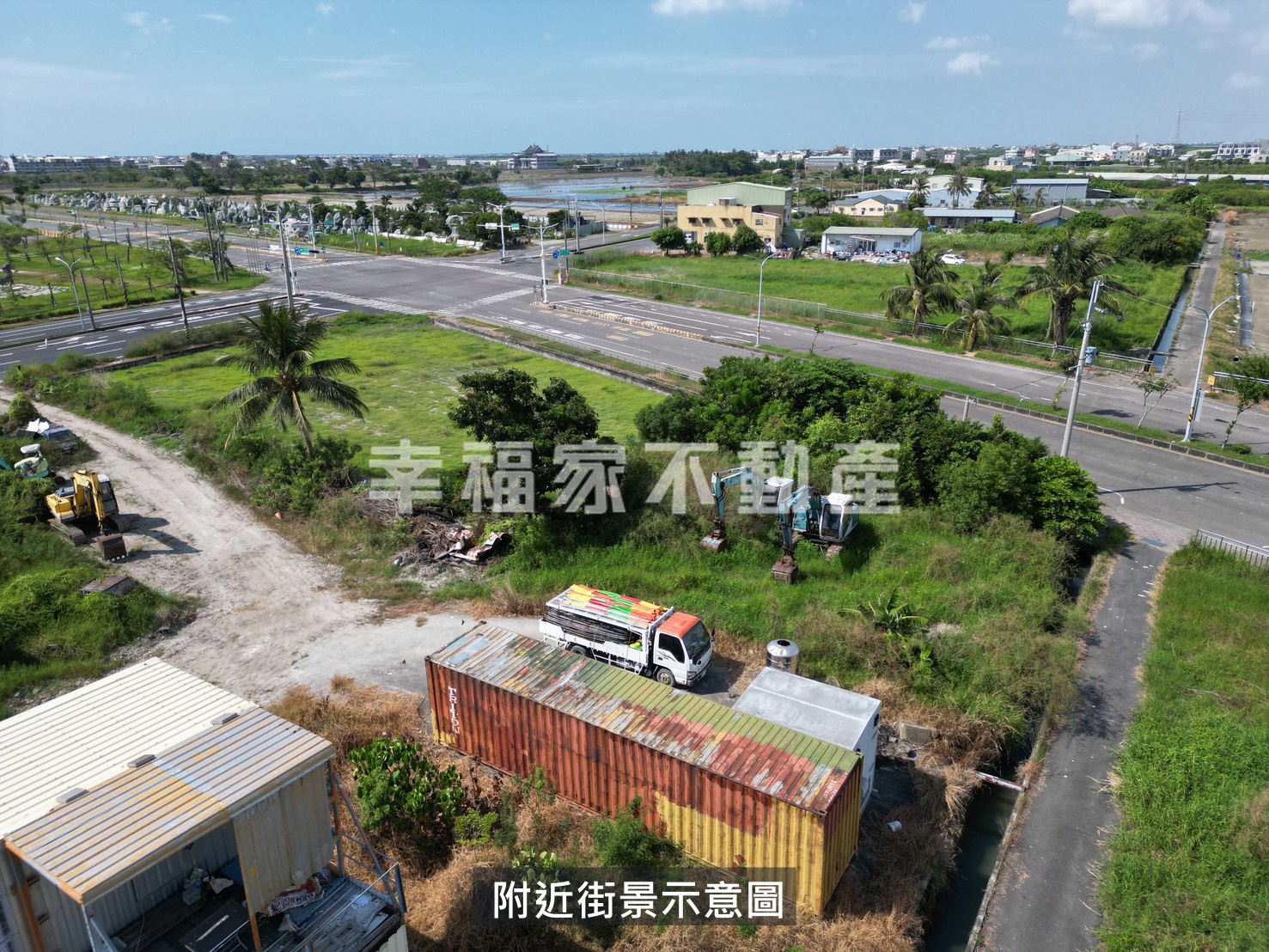 台江大道旁美農地
