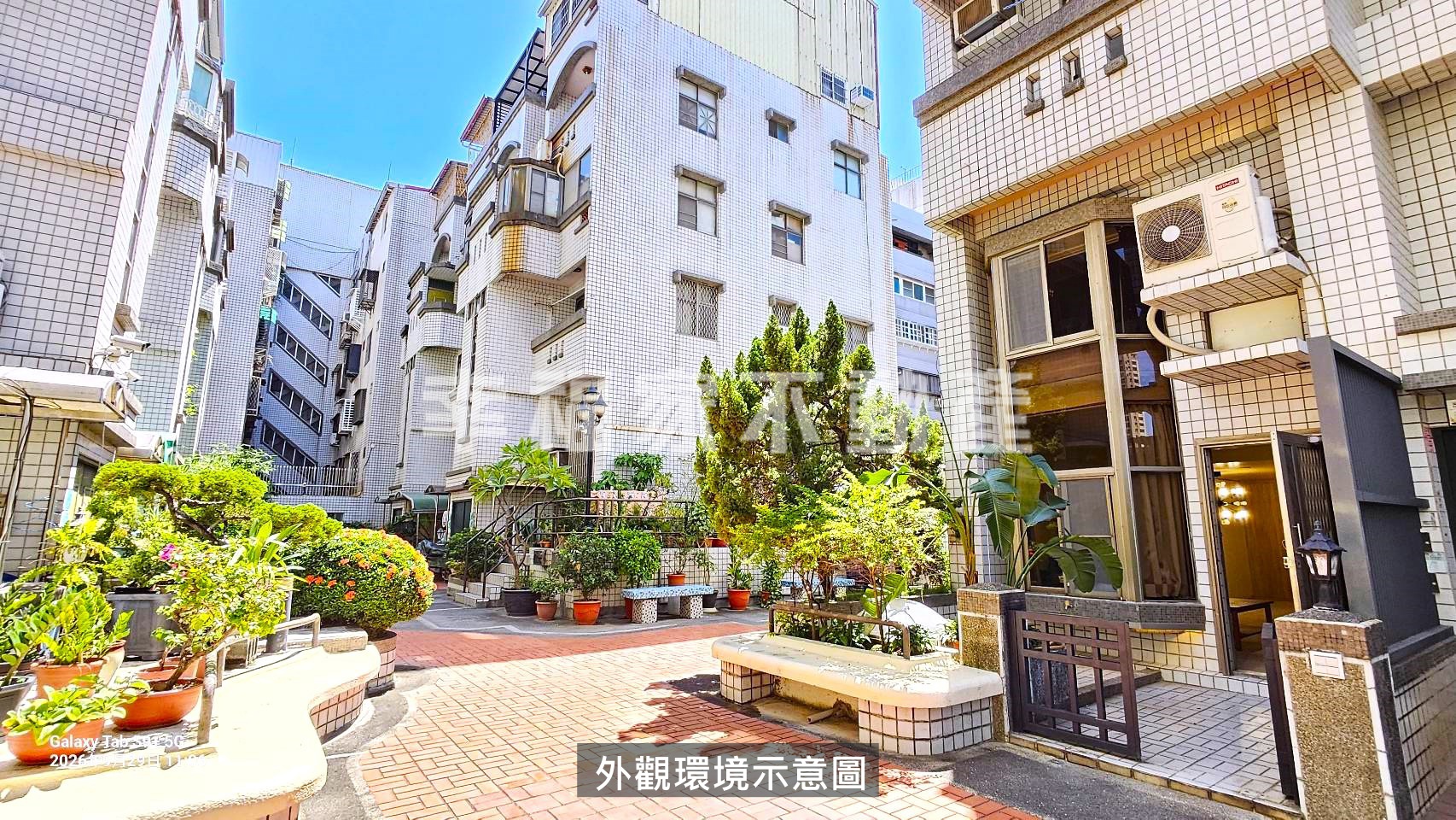 府前星鑽樓中樓庭院四房平車