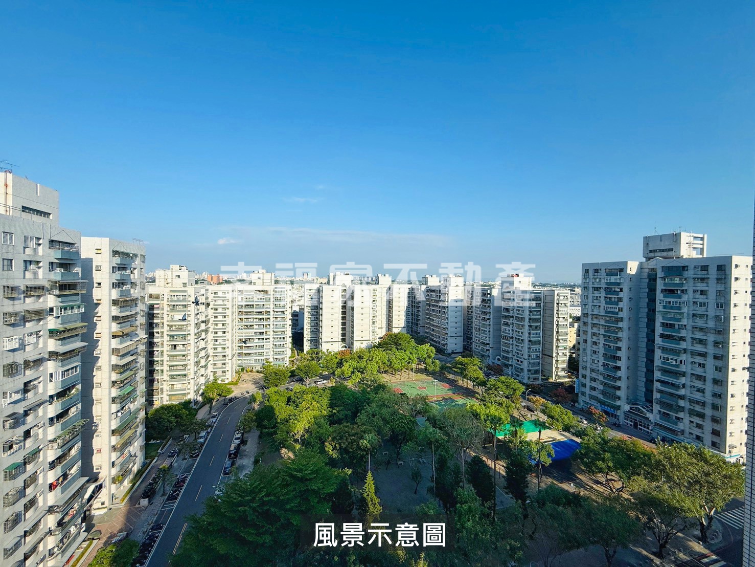 哇塞碳佐面公園海景四房平車