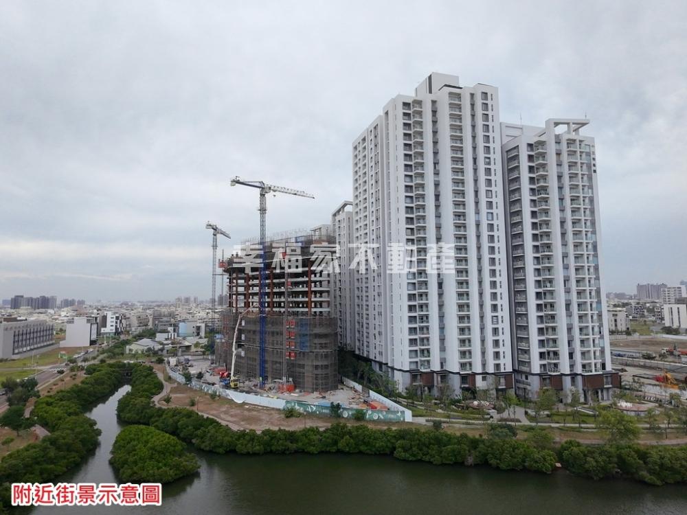 湖映白河景首排三房平車