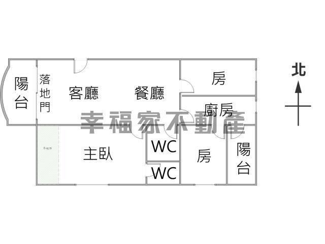 物件格局圖 1