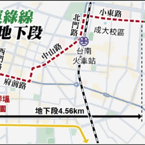捷運綠線部分地下化 設6個車站