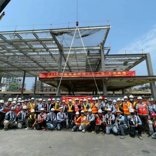 南鐵地下化新里程碑 臺南車站新建工程上梁 整體進度已達9成 車站周圍5字頭房價