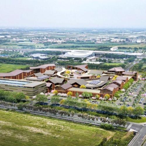 嘉義高鐵站區將添OUTLET新賣場 華泰名品城嘉義店動土 1期預計2028年開幕