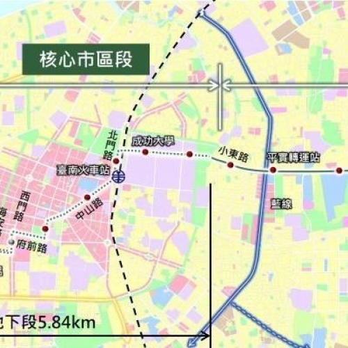 台南捷運綠線新進展！可行性研究議會過關 東區與火車站區房價坐5見6