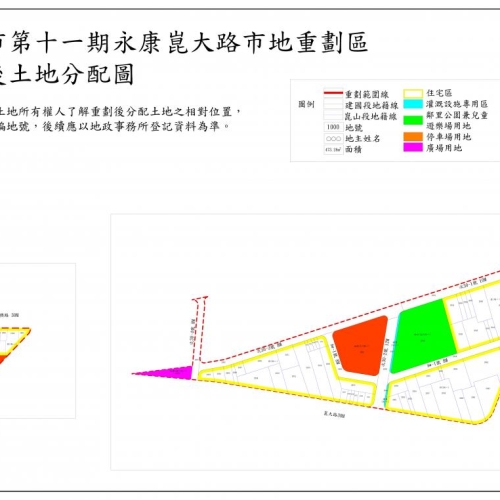 1.3萬坪永康崑大路市地重劃區將分配土地 可釋7813坪建地 區域仍3字頭房價