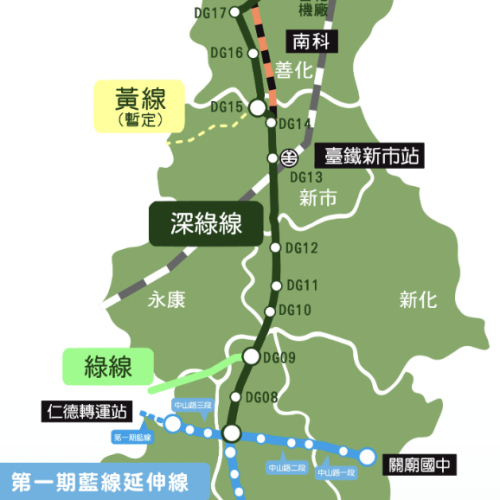 台南科技大動脈成形！深綠線中央現勘 串聯南科沙崙加速推進
