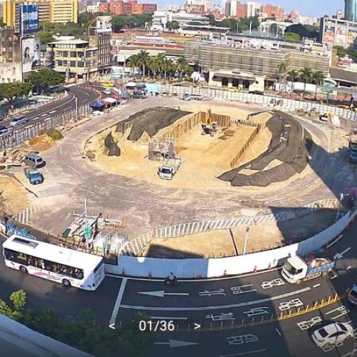 台南火車站前廣場改造！9/21起周邊人行道陸續封閉 預計施工至明年3月
